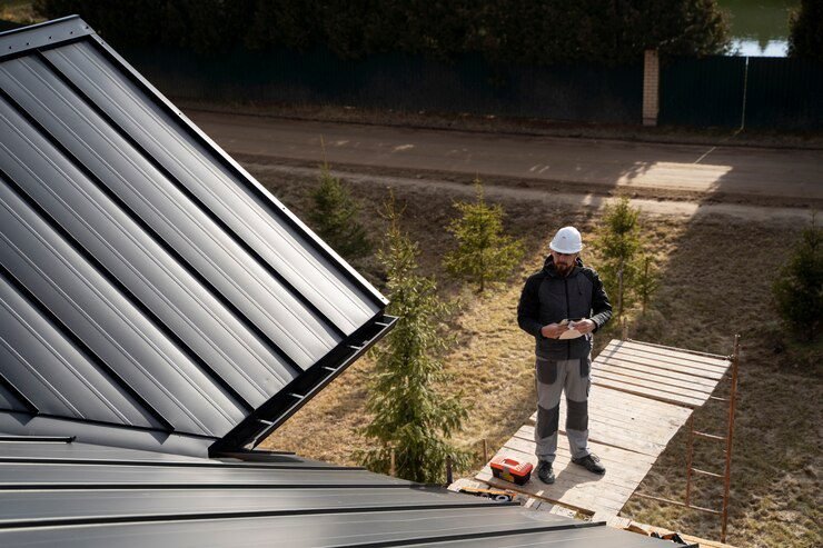 mart roofing sensors for real-time damage detection.