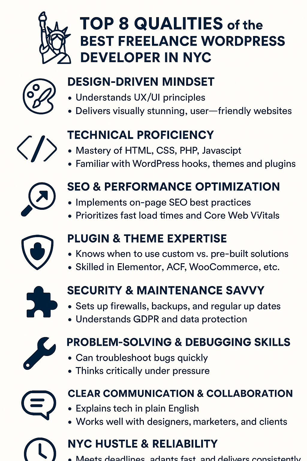 Quality of Freelance WordPress Developer