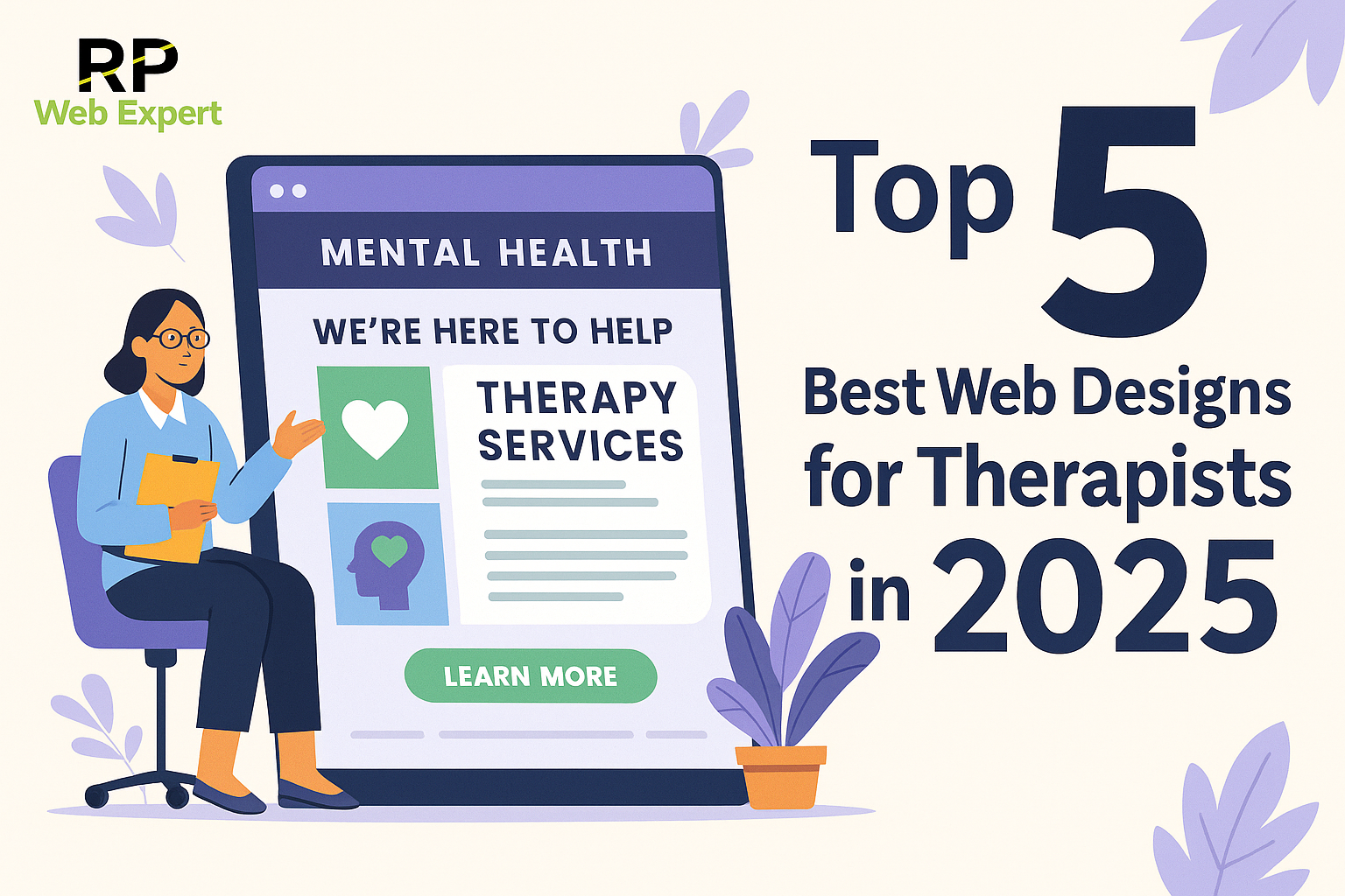 Website for therapists in 2025