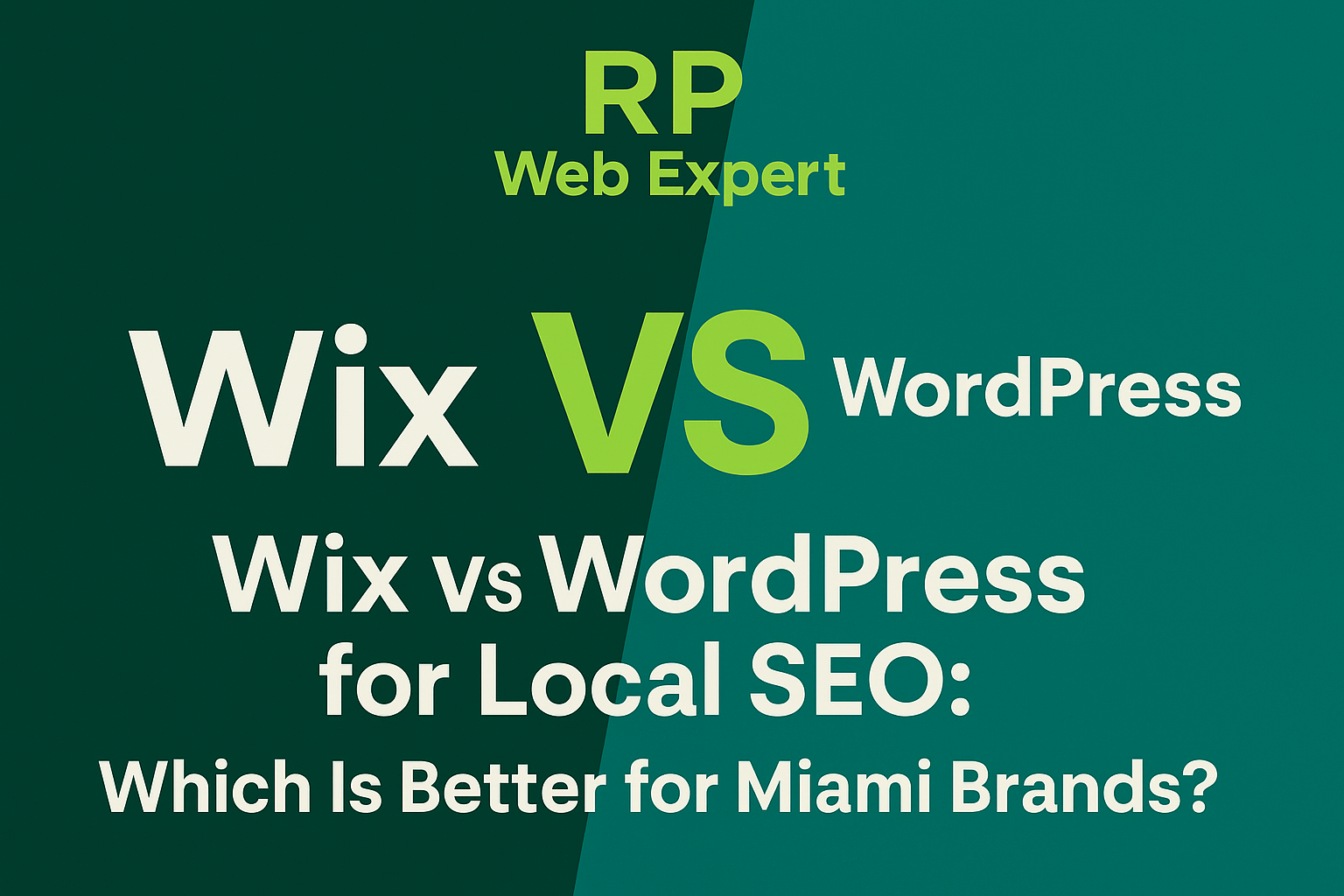 Wix vs WordPress