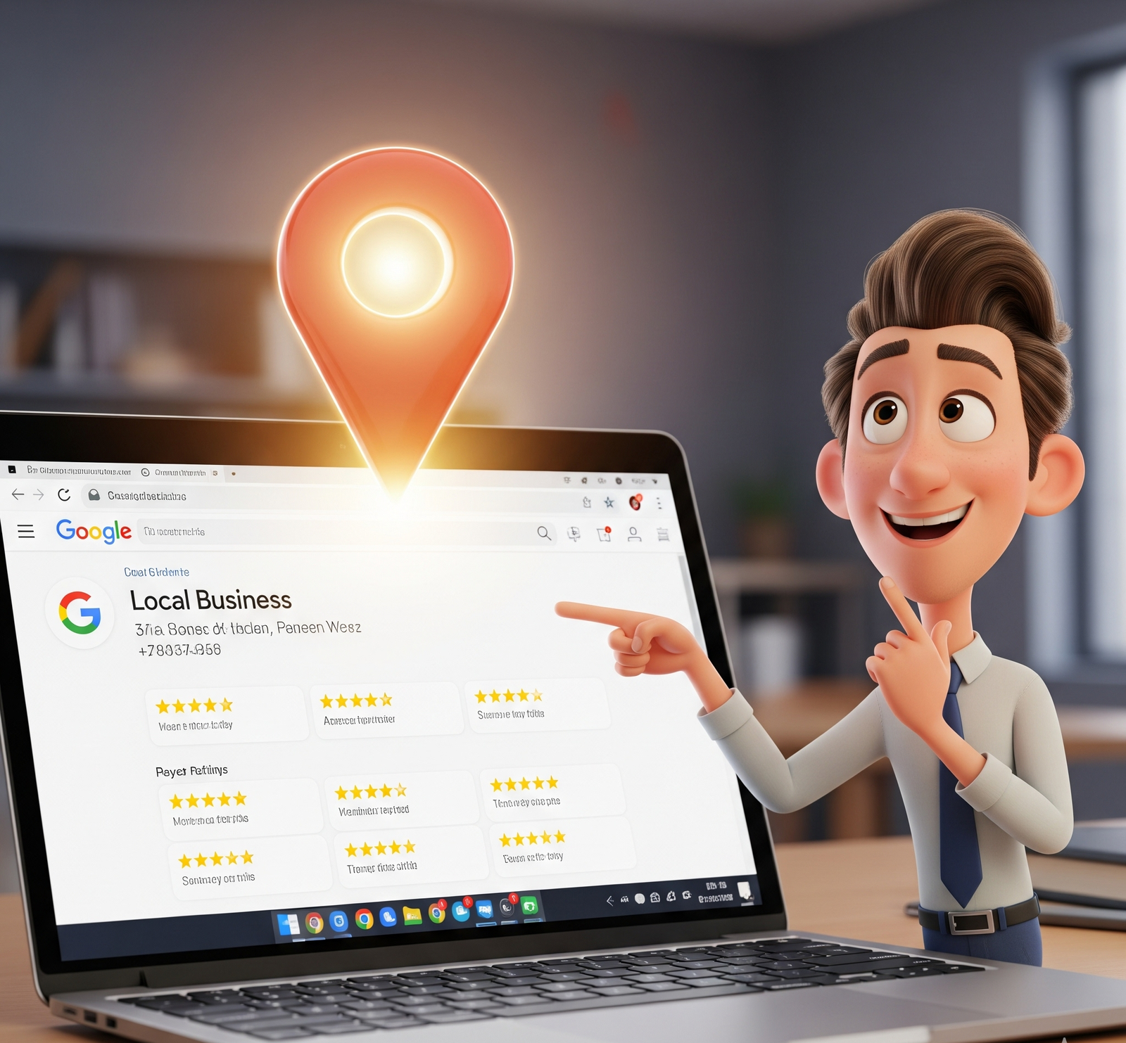 Google Business Profile optimization for consultants.