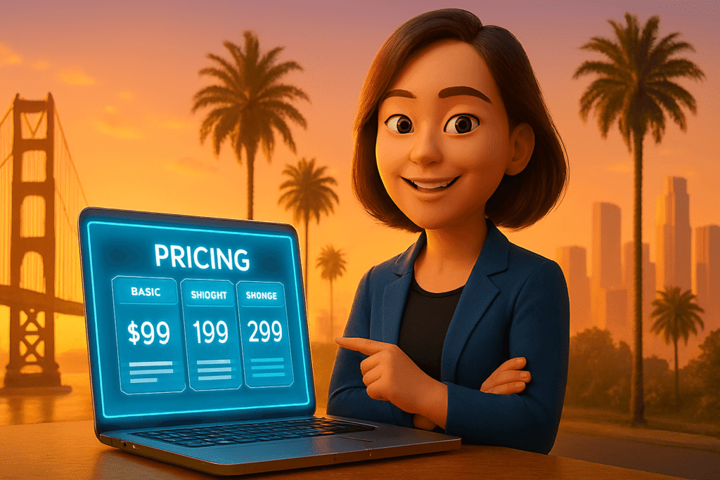 Web Design Cost in California